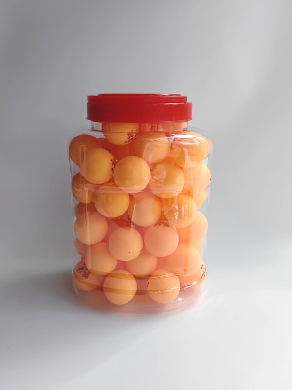 60-Pack 1-Star ABS Training Ping Pong Table Tennis Balls