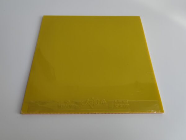Table Tennis Rubber (yellow, 2.2mm)