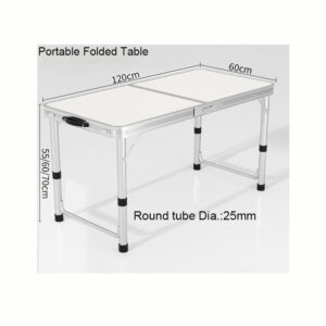 Portable Folding Outdoor Dining/ Picnic/ Camping Table